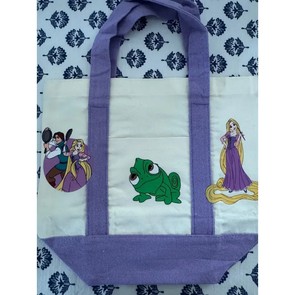 Disney Rapunzel Pascal Double Sided Custom Made Mini Tote